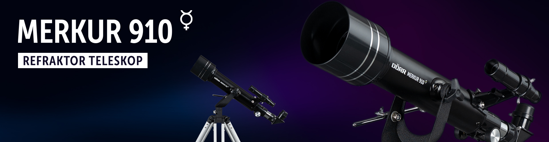 MERKUR 910 Refraktor Teleskop | DÖRR
