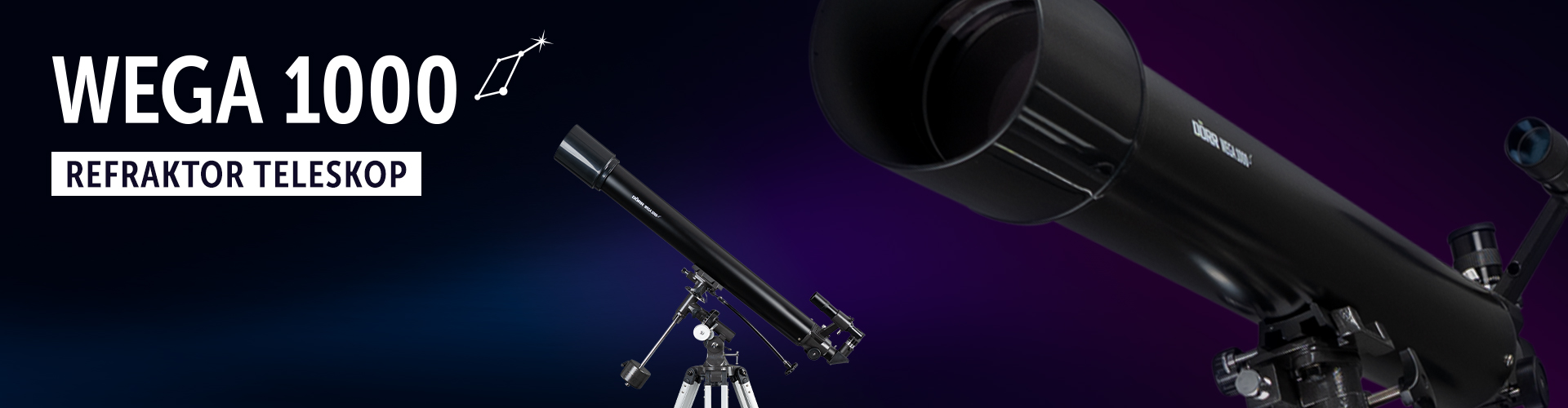 WEGA 1000 Refraktor Teleskop | DÖRR