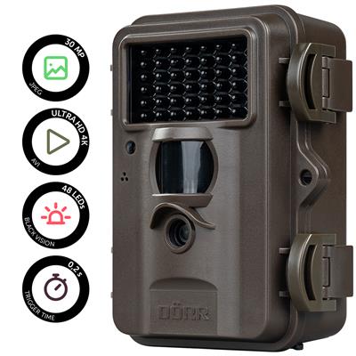 Überwachungskamera Snapshot Mini Black 30MP 4K | DÖRR